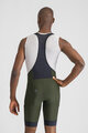 SPORTFUL Cyklistické nohavice krátke s trakmi - GIARA 2 - zelená