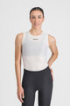 SPORTFUL Cyklistické tričko bez rukávov - PRO BASELAYER W - biela