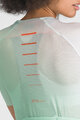 SPORTFUL Cyklistický dres s krátkym rukávom - LIGHT W - zelená/biela