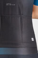 SPORTFUL Cyklistický dres s krátkym rukávom - LIGHT W - modrá/čierna