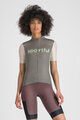 SPORTFUL Cyklistický dres s krátkym rukávom - SUPERGIARA LOGO W - šedá/ružová