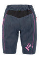 KARPOS Cyklistické nohavice krátke bez trakov - BALLISTIC EVO W - modrá/čierna