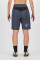 KARPOS Cyklistické nohavice krátke bez trakov - BALLISTIC EVO W - modrá/čierna