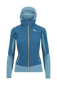 KARPOS Cyklistická vetruodolná bunda - LAVAREDO W - modrá