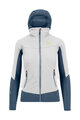 KARPOS Cyklistická vetruodolná bunda - LAVAREDO W - biela/modrá