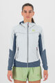 KARPOS Cyklistická vetruodolná bunda - LAVAREDO W - biela/modrá