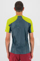 KARPOS Cyklistické tričko s krátkym rukávom - LAVAREDO - zelená/žltá
