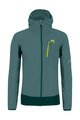 KARPOS Cyklistická vetruodolná bunda - LOT EVO - zelená/čierna