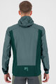 KARPOS Cyklistická vetruodolná bunda - LOT EVO - zelená/čierna
