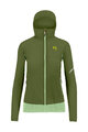 KARPOS Cyklistická vetruodolná bunda - LOT EVO W - zelená
