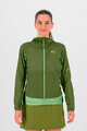 KARPOS Cyklistická vetruodolná bunda - LOT EVO W - zelená