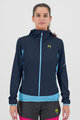 KARPOS Cyklistická vetruodolná bunda - LOT EVO W - modrá
