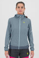 KARPOS Cyklistická vetruodolná bunda - LOT EVO W - šedá
