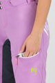 KARPOS Cyklistické nohavice krátke bez trakov - VAL VIOLA W - fialová