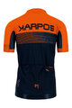 KARPOS Cyklistický dres s krátkym rukávom - GREEN FIRE - červená/šedá