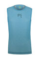 KARPOS Cyklistické tričko bez rukávov - VERVE MESH - modrá