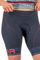 KARPOS Cyklistické nohavice krátke bez trakov - VERVE EVO W - modrá/ružová