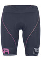 KARPOS Cyklistické nohavice krátke bez trakov - VERVE EVO W - modrá/ružová