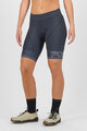 KARPOS Cyklistické nohavice krátke bez trakov - VERVE EVO W - modrá/ružová