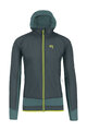 KARPOS Cyklistická zateplená bunda - LAVAREDO WINTER - zelená