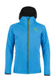 KARPOS Cyklistická vetruodolná bunda - LAVAREDO KID WINTER - modrá/čierna