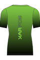 KARPOS Cyklistické tričko s krátkym rukávom - VERVE MESH - čierna/zelená