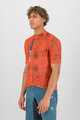 KARPOS Cyklistický dres s krátkym rukávom - VAL VIOLA - oranžová