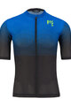 KARPOS Cyklistický dres s krátkym rukávom - VAL VIOLA - modrá/čierna
