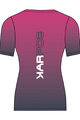 KARPOS Cyklistické tričko s krátkym rukávom - VERVE MESH W - modrá/ružová