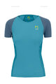 KARPOS Cyklistické tričko s krátkym rukávom - LAVAREDO EVO W - modrá