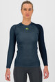 KARPOS Cyklistické tričko s dlhým rukávom - DINAMICO OCTA W - modrá