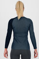 KARPOS Cyklistické tričko s dlhým rukávom - DINAMICO OCTA W - modrá