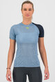 KARPOS Cyklistické tričko s krátkym rukávom - DINAMICO OCTA W - modrá