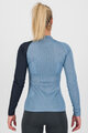 KARPOS Cyklistické tričko s dlhým rukávom - DINAMICO OCTA W - modrá