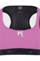 KARPOS Podprsenka - QUICK EVO W - fialová/čierna