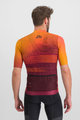 SPORTFUL Cyklistický dres s krátkym rukávom - PETER SAGAN SUPERGIARA - oranžová