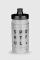 SPORTFUL Cyklistická fľaša na vodu - BOTTLE 550ML - transparentná/čierna
