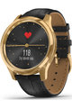 GARMIN smart hodinky - VIVOMOVE LUXE 24K GOLD - čierna/zlatá