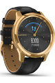 GARMIN smart hodinky - VIVOMOVE LUXE 24K GOLD - čierna/zlatá