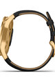 GARMIN smart hodinky - VIVOMOVE LUXE 24K GOLD - čierna/zlatá