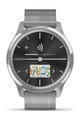 GARMIN smart hodinky - VIVOMOVE LUXE - strieborná