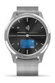 GARMIN smart hodinky - VIVOMOVE LUXE - strieborná