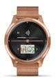 GARMIN smart hodinky - VIVOMOVE LUXE 18K ROSE GOLD - ružová/zlatá