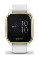 GARMIN smart hodinky - VENU SQ - biela/zlatá