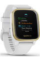 GARMIN smart hodinky - VENU SQ - biela/zlatá