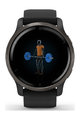 GARMIN smart hodinky - VENU 2 - čierna