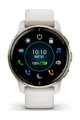 GARMIN smart hodinky - VENU 2 PLUS - ivory/zlatá