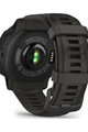GARMIN smart hodinky - INSTINCT CROSSOVER SOLAR - antracitová