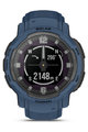 GARMIN smart hodinky - INSTINCT CROSSOVER SOLAR - modrá