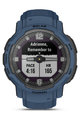GARMIN smart hodinky - INSTINCT CROSSOVER SOLAR - modrá